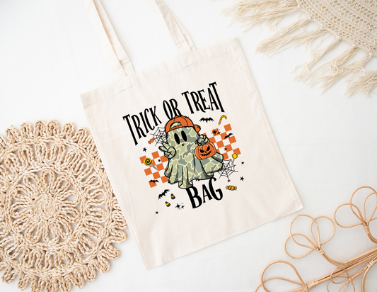 Trick or Treat (boy) Tote Bag
