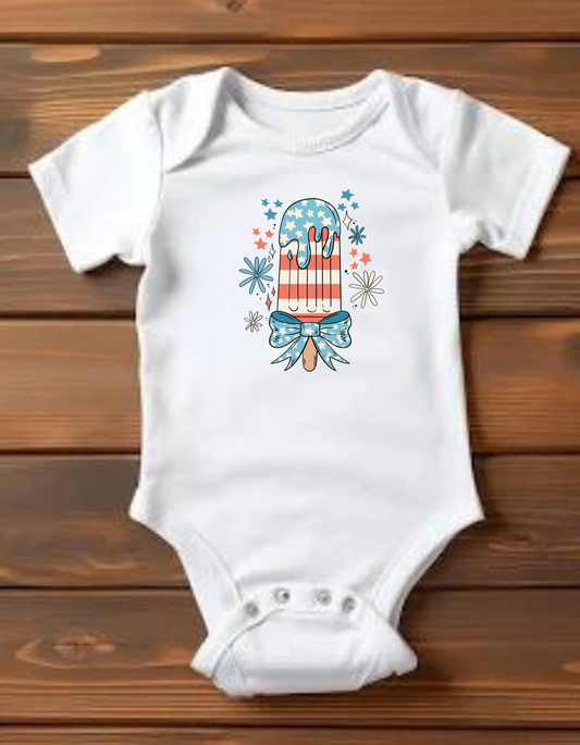USA Popsicle Onesie