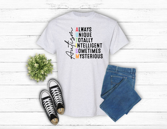 Autism - Unique (adult/kid) Tees