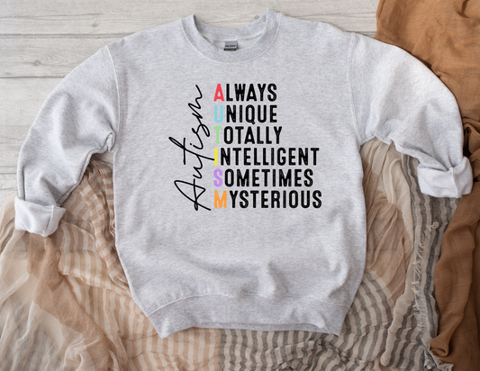 Autism - Unique (adult/kid) sweatshirt