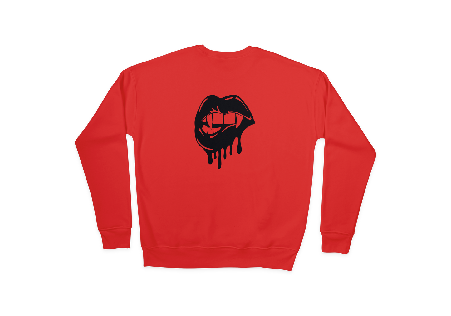 Vampire Lip Sweatshirt