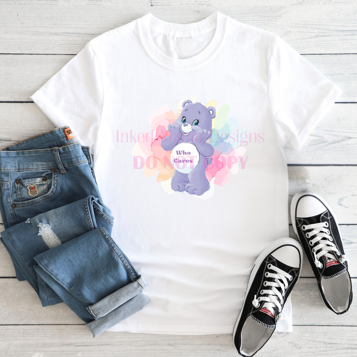 Don't Care Bear Tees