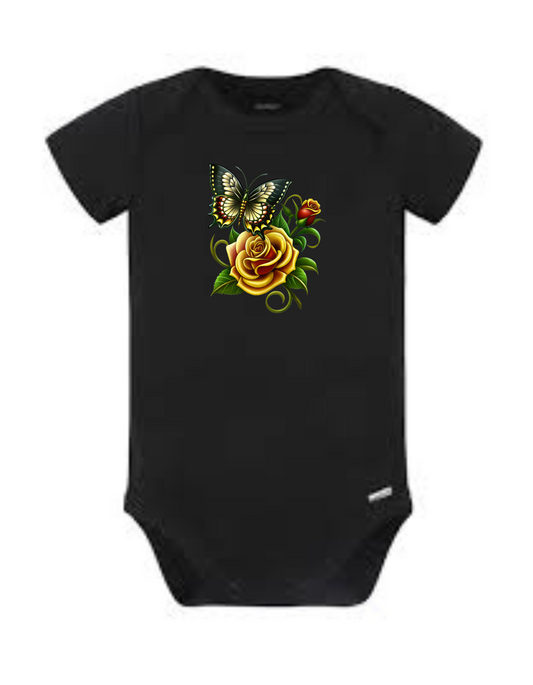 Yellow Rose Onesie