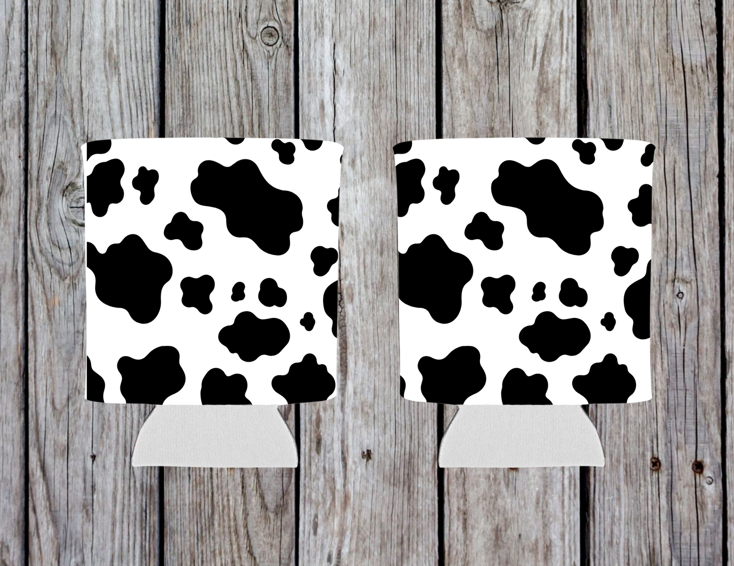 Can Cooler - Cow set of 2